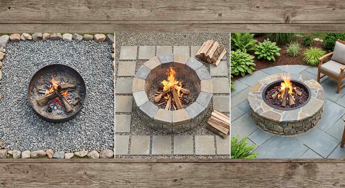 fire pit ideas by budget from under 150 to full landscaped installs