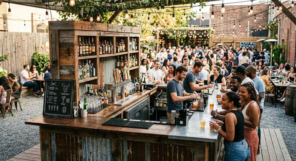 food menu and drinks