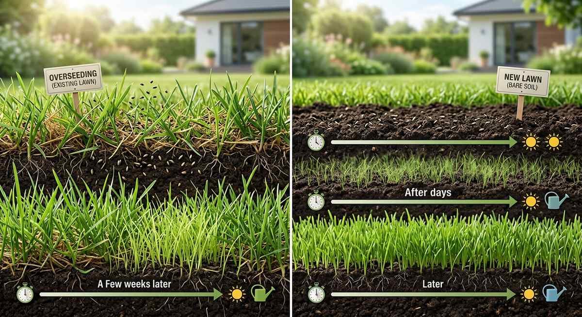 week by week grass seed growth tracker